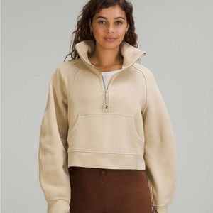 Lululemon Funnel Neck Scuba 1/2 Zip